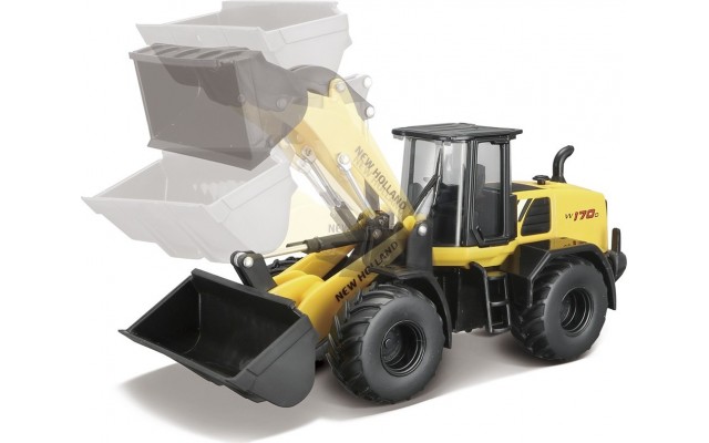 Игрушка автомодель Bburago экскаватор New Holland W170D 1:50 (18-32083)
