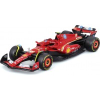 Автомодель Bburago Ferrari Racing SF-24, 1:43, красная (18-36844)
