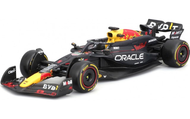 Автомодель Bburago Red Bull Racing RB20 2024, 1:43, металл, резиновые шины (18-38097)