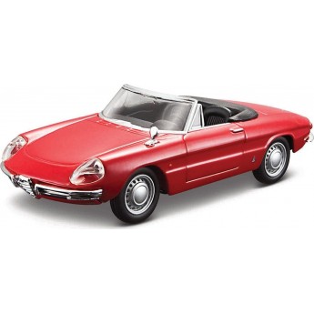 Игрушка автомодель Bburago Street Fire Alfa Romeo Spider 1966, 1:32 (18-43047)