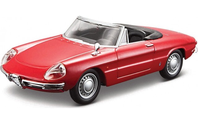 Іграшкова автомодель Bburago Street Fire Alfa Romeo Spider 1966, 1:32 (18-43047)