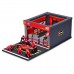 Игровой набор Bburago Ferrari SF-24 с гаражом и фигурками, 1:43 (18-36862) title=