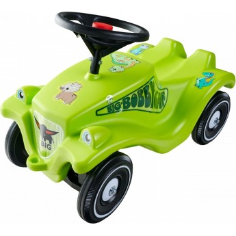 Машинка для катания BIG Bobby Car Дино с механическим звуковым сигналом, зеленая (56143)