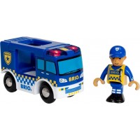 Игрушка полицейский фургон для железной дороги BRIO (33825)