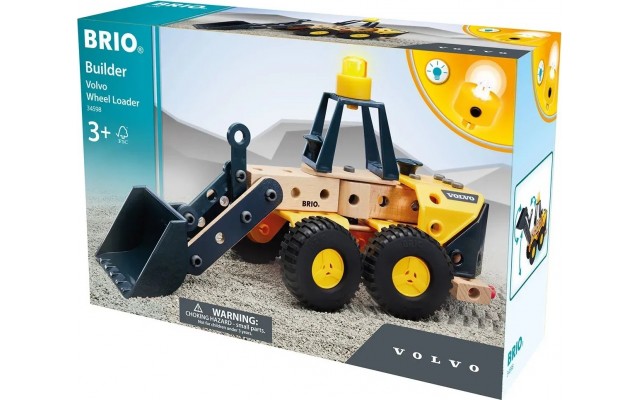 Детский конструктор BRIO Builder Грузовик Volvo (34598)