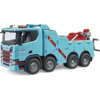 Игрушка Bruder грузовик Scania Super 560R эвакуатор-буксир с модулем света и звука (03553)
