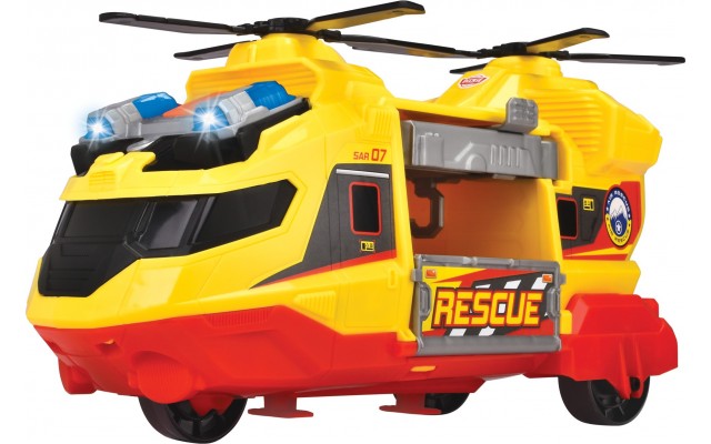Игрушка вертолет Dickie Toys Служба спасения со звуком и светом, 30 см (3306023)
