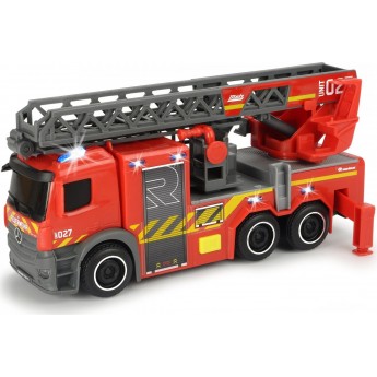 Игрушка пожарная машина Dickie Toys Мерседес с лестницей и светом, 23 см (3714023)