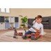 Игрушка пожарная машина Dickie Toys Мерседес с лестницей и светом, 23 см (3714023) title=