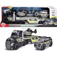 Іграшка вантажівка Dickie Toys Спеціального призначення з вертольотом та світлом, 70 см (3719034)