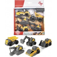 Игровой набор Dickie Toys Вольво Микроработники 5 машин (3722008)
