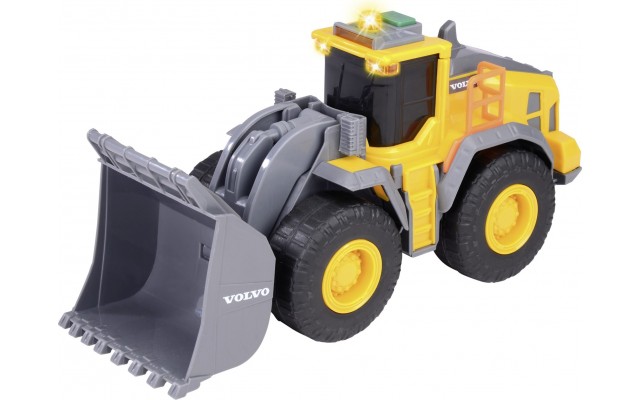 Іграшка навантажувач Dickie Toys Volvo зі звуком та світлом, 23 см (3723006)