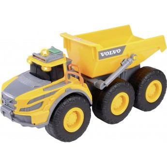 Іграшковий самоскид Dickie Toys Volvo зі світлом та звуком, 23 см (3723007)