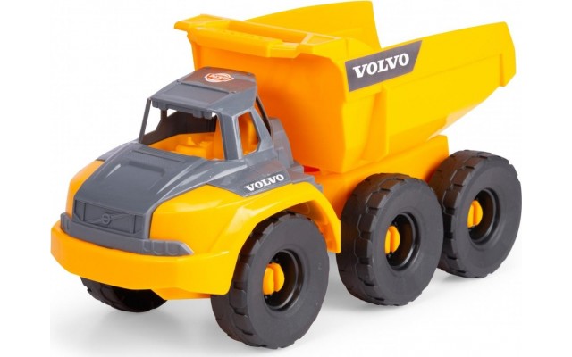Игрушка самосвал Dickie Toys Вольво желто-серый, 26 см (3724009)
