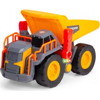 Іграшковий самоскид Dickie Toys Вольво Будівельна сила зі світлом та звуком, 30 см (3725013)