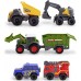 Ігровий набір Dickie Toys Мікро-транспорт 5 машинок, 9 см (3742016) title=