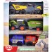 Ігровий набір Dickie Toys Мікро-транспорт 5 машинок, 9 см (3742016) title=