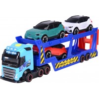 Игрушка автотранспортер Dickie Toys Volvo FH16 с 3 машинками и эффектами, 40 см (3747017)
