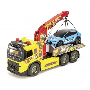 Іграшка евакуатор Dickie Toys Volvo з машинкою, світло та звук, 55 см (3749039)