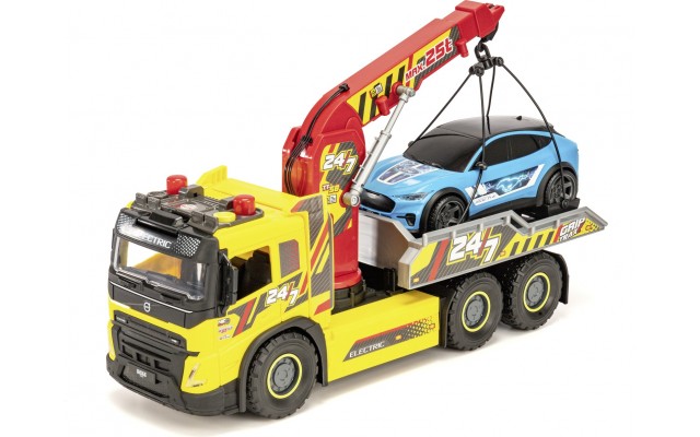 Игрушка эвакуатор Dickie Toys Вольво с машинкой, свет и звук, 55 см (3749039)