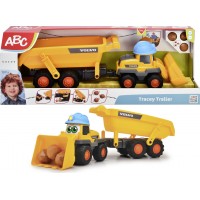 Игрушка трактор Dickie Toys ABC Volvo Трейси с прицепом, 65 см (4119007)