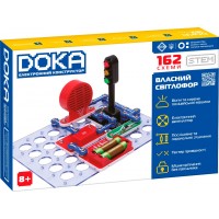 Конструктор электронный DOKA 162 схемы, 162 варианта сборки (D70714)