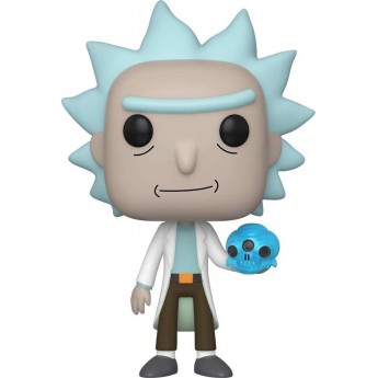 Фігурка Funko Pop! Рік і Морті Рік з кришталевим черепом, 9.6 см (45438)