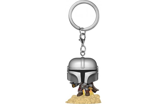 Фігурка-брелок Funko Pop! Мандалорець з бластером, 3.8 см (53046)
