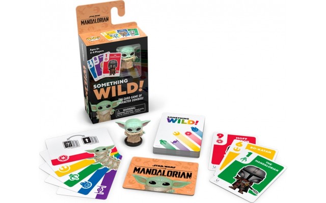 Настільна гра Funko Something Wild Мандалорець: Малюк з фігуркою Грогу (53573)