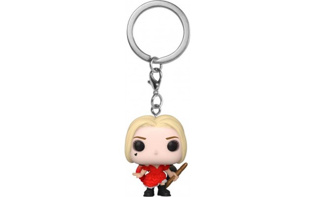 Фигурка-брелок Funko Pop! Отряд самоубийц Харли Квинн, 3.8 см (56007)