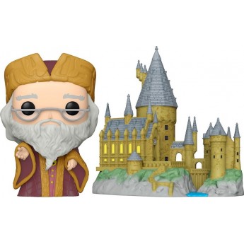 Фігурка Funko Pop! Town Дамблдор з Гоґвортсом, 9.6 см (57369)
