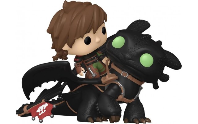 Фигурка Funko Pop! Как приручить дракона Иккинг с Беззубиком, 12,7 см (81181)