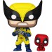 Фігурка Funko Pop! Дедпул 3 Росомаха з Бебіпулом, 9.6 см (82382) title=