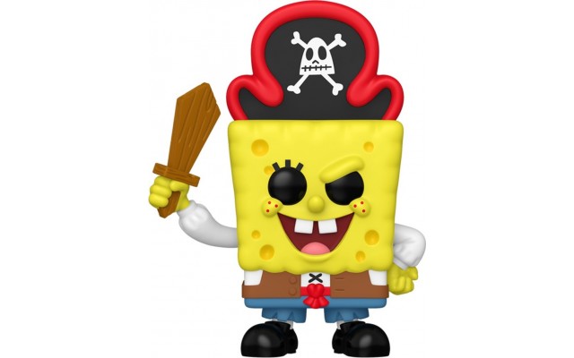Фігурка Funko Pop! Губка Боб Пірат, 9.6 см (83590)