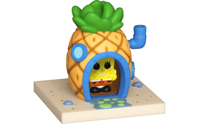 Набор фигурок Funko Pop! Bitty Pop! Town Губка Боб и его дом (83638)