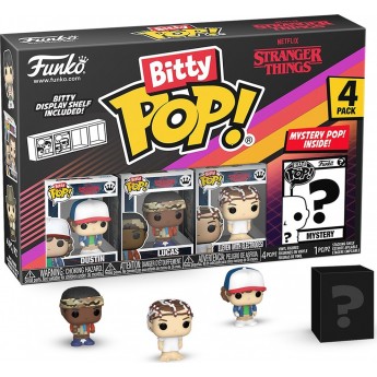 Набір фігурок Funko Bitty POP! Дастін 4 фігурки по 2.5 см (83662)