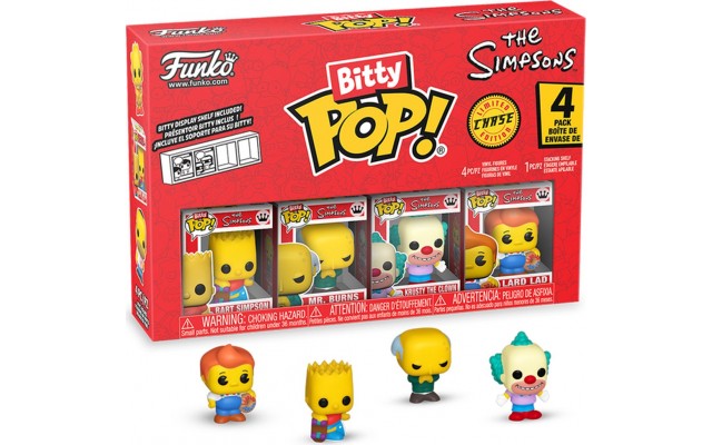 Набор фигурок Funko Bitty POP! Симпсоны Барт 4 шт 2,5 см (85707)