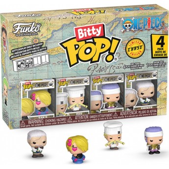 Набор фигурок Funko Pop! Bitty POP! Санджи, 4 шт., 2,5 см (86894)