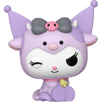 Фигурка Funko Pop! Sanrio Hello Kitty Куроми косплей коровки, 9.3 см (91736)