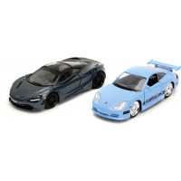Набор машинок Jada Форсаж Порше 911 GT3 и Макларен 7, 1:32, 2 шт. (253202012)