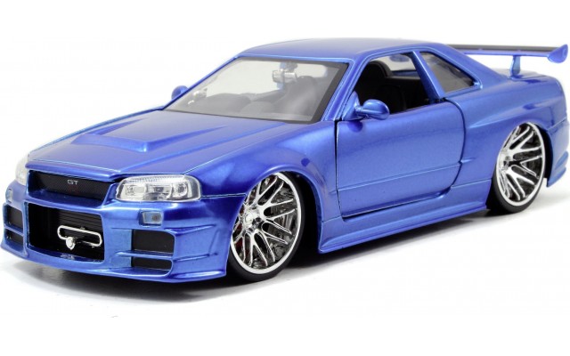 Машинка металева Jada Форсаж Nissan Skyline 2002, 1:24 (253203045)