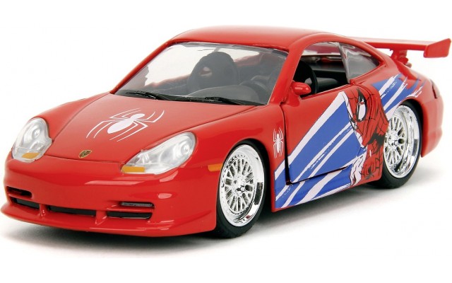 Игрушка машинка Jada Человек-Паук Porsche 911 GT3 RS 1:32 (253222020)