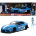 Машинка металлическая Jada Роботех Toyota Supra с фигуркой Макса Стерлинга 1:24 (253255051) title=