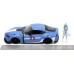 Машинка металлическая Jada Роботех Toyota Supra с фигуркой Макса Стерлинга 1:24 (253255051) title=