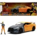 Машинка металлическая Jada Наруто Ниссан GT-R с фигуркой Наруто 1:24 (253255054) title=