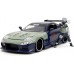 Машинка металлическая Jada Наруто Mazda RX-7 с фигуркой Какаши, 1:24 (253255055) title=