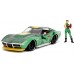 Машинка металлическая Jada Уличный боец Chevrolet Corvette с фигуркой Камми 1:24 (253255061) title=