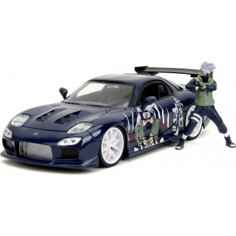 Машинка металлическая Jada Наруто Мазда RX-7 с фигуркой Какаши 1:24 (253255085)