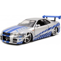 Іграшкова машинка металева Jada Форсаж Ніссан Скайлайн GT-R, 1:24 (9397158314R00)