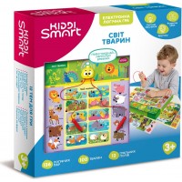 Електронна логічна гра Kiddi Smart Вікторина Світ тварин, 12 полів (157-A-0011-UA)